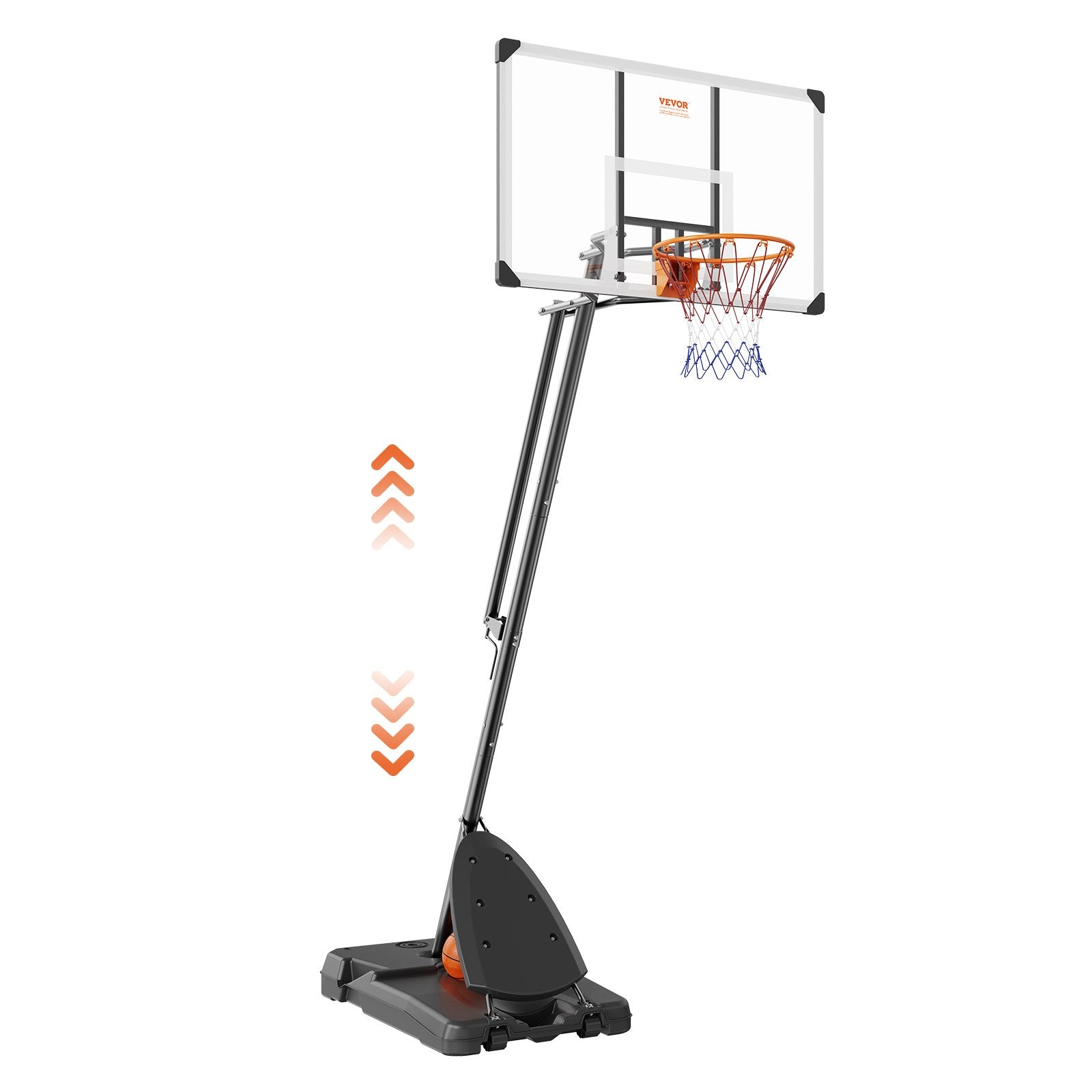 54 Inch Basketball Hoop For Indoor/Outdoor