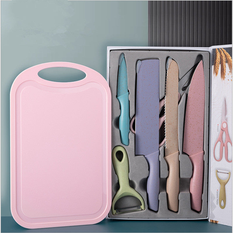 6 - Piece Colorful Knife Sets