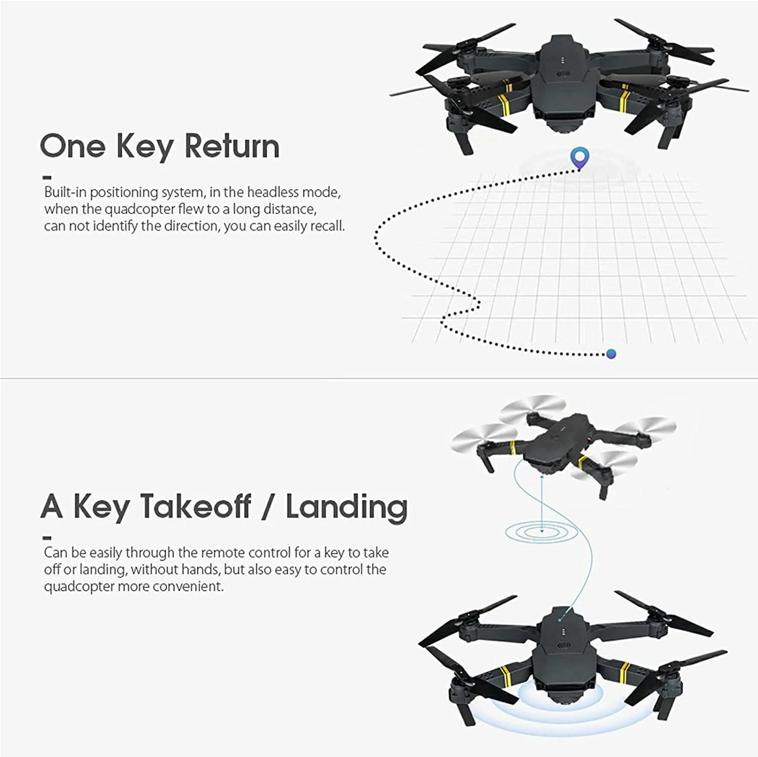 4K HD Foldable Drone